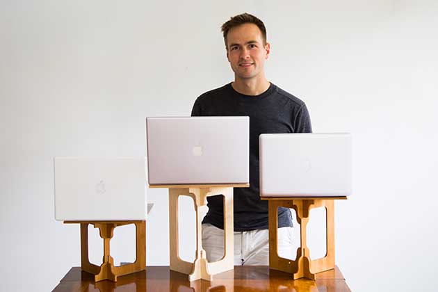 StandStand Inventor Luke Leafgren