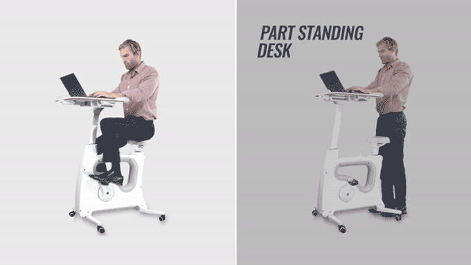 Flexispot Sit-Stand Pedal Desk